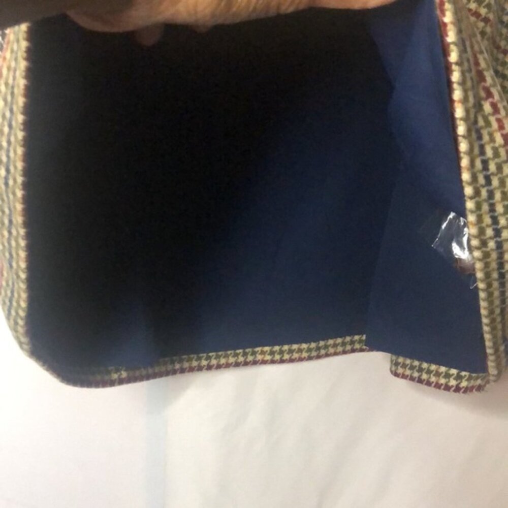 Nwt Talbots Houndstooth Print Design Skirt. Size … - image 7